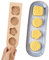 Moule à Patisserie Moule à Gâteau Lune Hand-Pressure Motif de Fleur DIY Moules Mooncake Décoration Moules de Cuisson de Dessert pour Cuisine Pâtisserie Café Dessert Restaurant