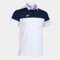 Joma Kurzarm-Poloshirt Mann Crew V Weiss Marineblau