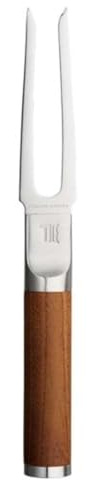 Fiskars Norden Fleischgabel, Länge: 24,6 cm, Rostfreier Stahl/Birkenholz, 1065250