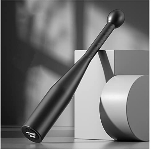 NENAGGE Heavy Duty Steel Indian Clubs for Training Steel Mace Exercise Club Men & Women's Weighted Club for Exercise Strength Training Full Body Workout and Rehabilitation,6kg/13.2lb