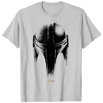 Schizzo del casco di Star Wars The Mandalorian Maglietta