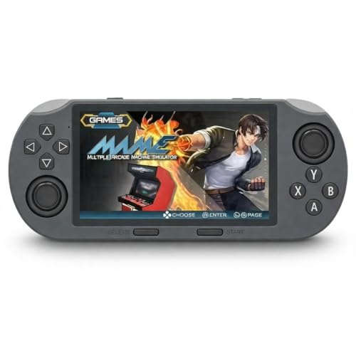 Console rétro Portable MICHLO SF3000HD, écran IPS 4,5, Mini HDMI, Batterie 3000 mAh, Noir