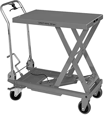 JET Scissor Lift Table, Folding Handle, 660 Lb. Capacity (SLT-660F)