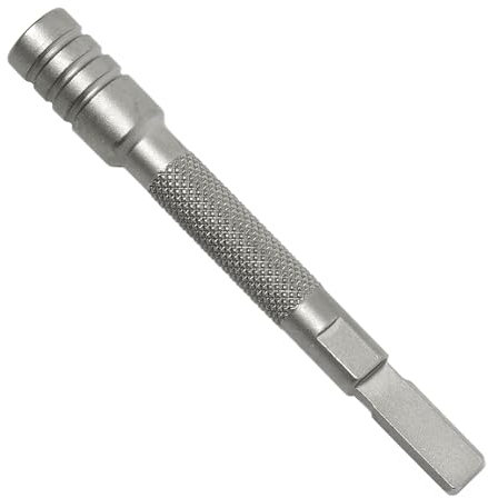 Leatherman Bit Driver Extender - Extensión Para Multiherramientas Leatherman con Soporte de Puntas Grande - Para Puntas Planas y Estándar de 6,35 mm - Plata