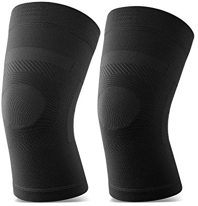 TOFLY Knee Sleeves 20-30mmHg Compression Brace for Arthritis Support