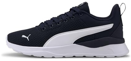 PUMA Anzarun Lite Jr, Scarpe da Ginnastica Unisex - Bambini e ragazzi, Peacoat Puma White, 35 EU