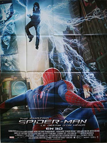 The Amazing Spider Man 2 il destino di un eroe Poster cinematografico originale (formato 160 x 120 cm piegato) Marc Webb Andrew Garfield Emma Stone 2014