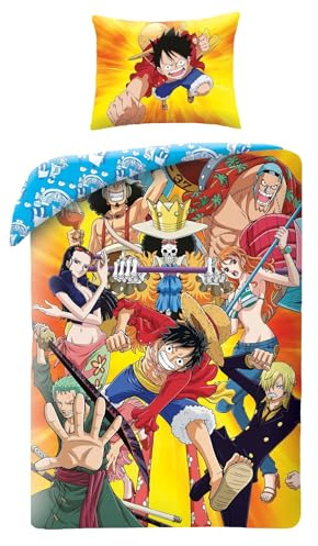 Halantex Parure per letto singolo, copripiumino 140 x 200 cm + federa in poliestere