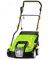Escarificador y rastrillo eléctrico 2 en 1: Motor de 2000 W, Ancho de 400 mm, depósito de 50 L, Mango Ajustable, Profundidad de Corte de -15 a +3 mm, 2 Cilindros, fácil Mantenimiento, 104 dB