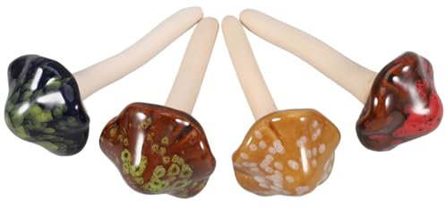 BESPORTBLE Decoración De Macetas Hongos Estatuas De Jardín Colores Llamativos Jardinería