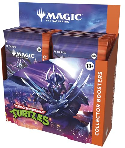 Caja de Sobres de coleccionista de Magic: The Gathering | Teenage Mutant Ninja Turtles (Versión en Inglés)