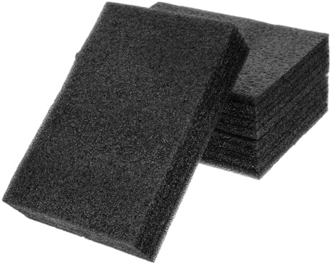 Angoily 3 piezas Kit Almohadilla de Fieltro de Lana para Manualidades Estera de Trabajo para Fieltro de Aguja Herramientas de Precisión para Principiantes y Profesionales Superficie Negra