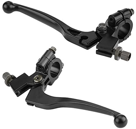 Ejoyous Motorrad Kupplung Bremshebel 22mm 7/8in Lenker Klappbarer Kupplungshebel Bremsgriff mit Perch für 50CC 125CC Dirt Pit Bike für höchste Kontrolle und zuverlässige Stopps