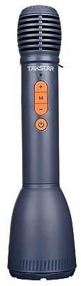 Takstar DA10S 2 in 1 Bluetooth Wireless Microphone & Voice Amplifier, 7 Sound Effects, 10W Handheld Mic Speaker for Karaoke, Meetings, Party (Note: Not for Recording & Cannot Connect Extra Speakers)
