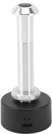 Caméra Judas pour Porte D'appartement, Caméra Judas WiFi, Visionneuse de Porte 1080P avec Objectif Grand Angle 170 °, Détection Mobile, Application pour la sécurité de la Maison
