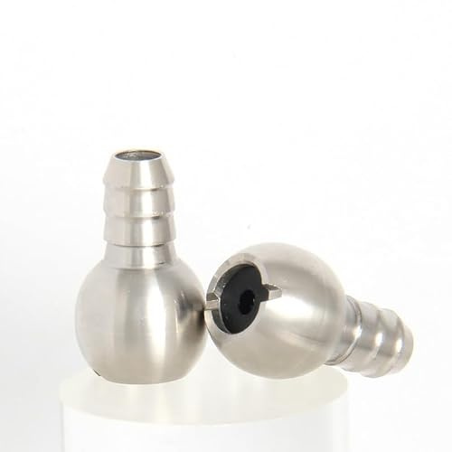 RecDec 2 Pack Foam Cannon Straw Weights Sinkers Replacement Stainless Steel Dip Tube Head Ball Filter for Pressure Washer Foam Cannon Dip Tubes Car Foam Blaster Gun Snow Foam Lance Soap Foam Sprayer