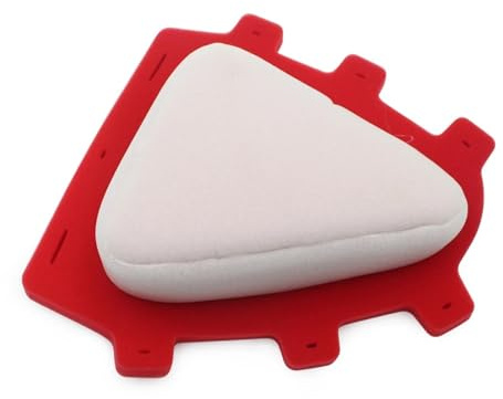 ZGHQHCDRH Gomma collettore 45° Universale‌ Detergente per Filtro Aria in Schiuma Doppia per Moto, Adatto per Honda CRF250R CRF450R CRF 250R 450R/RWE/RX 2025 150233