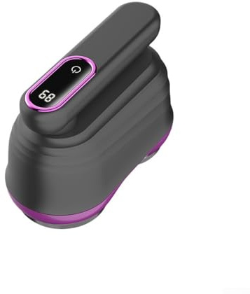 Eawfgtuw Afeitadora eléctrica de tela con doble hoja y sistema de 6 cuchillas, removedor de bolitas recargable para ropa, prendas de punto y suéteres, removedor de pelusas portátil y removedor de