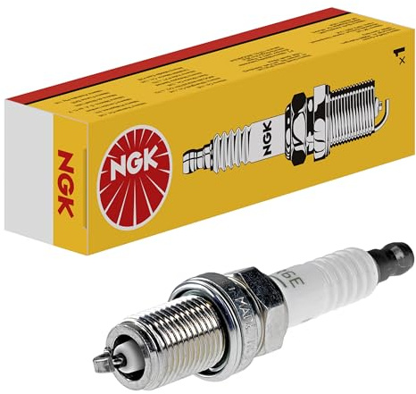 NGK BKR6E-4PK Candela di accensione, confezione da 4