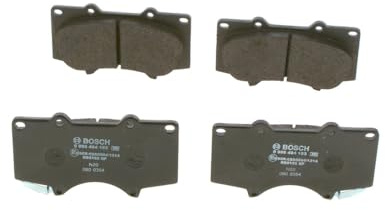 Bosch BP1064 - Plaquettes de Frein Avant pour Voiture - Qualité Bosch - Réduction du Bruit et de la Poussière - Certifié ECE-R90 - Sans Cuivre - Jeu de 4 Plaquettes