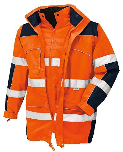 Texxor Toronto Warnschutz-Parka Farbe: leuchtorange 4109 Gr: XXXXL