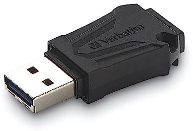 Verbatim ToughMax USB flash drive 16 GB I USB 2.0 I extremely robust USB memory stick I for laptop notebook ultrabook TV car stereo I USB 2.0 stick I data-stick with high durability I black