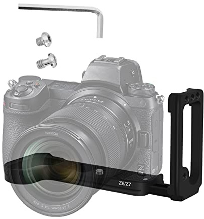 Z6 Z6 II / Z7 Z7 II Vertikal Shoot L Plate Hand Grip Kamerahållare för Nikon
