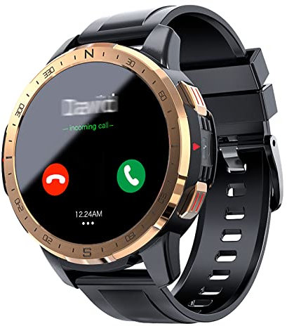 MURAN Smart Watch 2021,2+16/4+128GB, 5Mp kamera, 1000 mAh, mobil betalning, övervakning av puls/träningsdata, smartklockor med SIM-kort, sportklocka