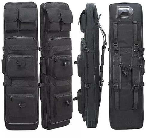 Horizon Tactical Hunting Bag Shooting Padded Carry Case Air Rifle Gun Slip Bag (Black)