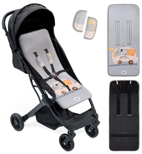 Colchoneta Silla de Paseo Universal Transpirable 3D para Bebé – Funda Carrito Verano Antisudor, Cojín Acolchado Silleta, Compatible con Cochecito, Ligera, Lavable – Danielstore