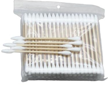 VICASKY Hisopos de algodón de limpieza de 400 piezas, brotes de cuidado, hisopos de maquillaje, herramienta de maquillaje, bastoncillos de algodón multifunción de bambú