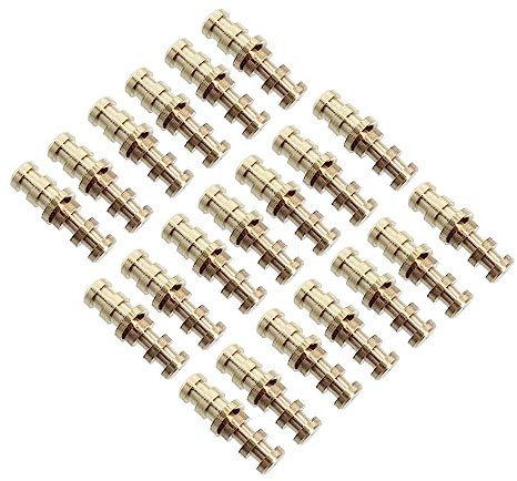 ROMISBABA 20Ensembles Table Goupilles de Goujon pour Connexion Fiable