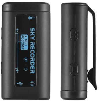 SEAFRONT Portable Interface Type C Power Supply with BT Accompaniment, for Recording Music Live Streaming Interface Smartphone Tablets Plug and Play Mini Recording Sound Card