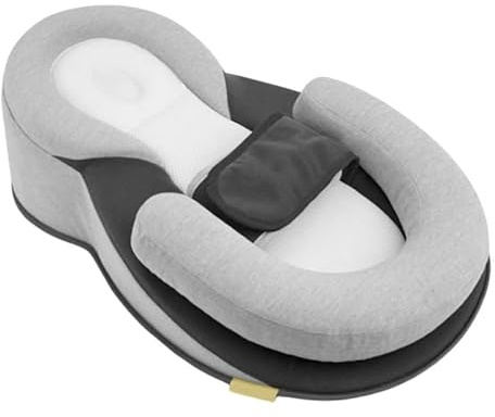 Sohodoo Dream nest baby Sleep Better, Gentle 15° incline (pediatrician-recommended) reduces acid reflux, colic & gas. Secure & snug design.