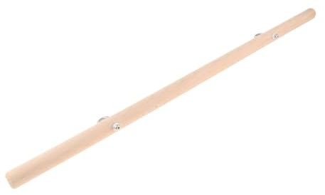Oshhni Barra de Equilibrio Multifuncional para Pilates con Ganchos, reformador de Pilates, Accesorio de Cama para, Entrenamiento en casa.