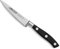 Arcos Cuchillo Pelar Forjado Acero Inoxidable. Cuchillo Cocina para Pelar Frutas y Verduras. Mango Ergonómico Polioximetileno y Hoja 100mm. Serie Riviera. Color Negro.