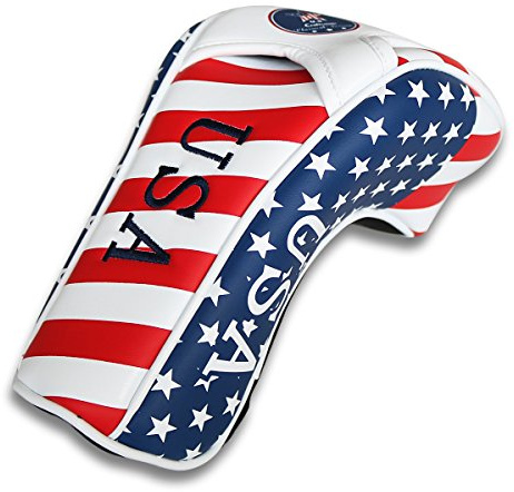 Craftsman Golf Stars and Stripes American USA US Flag Driver Headcover Head Cover for Taylormade RBZ Cobra Taylormade Jetspeed SLDR Callaway Big Bertha Alpha Callaway X HOT Ping Driver