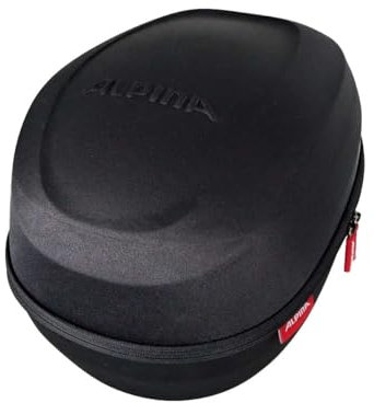 ALPINA Unisex - Erwachsene, SKI Helmet Hard CASE Helmbox, Black, One Size