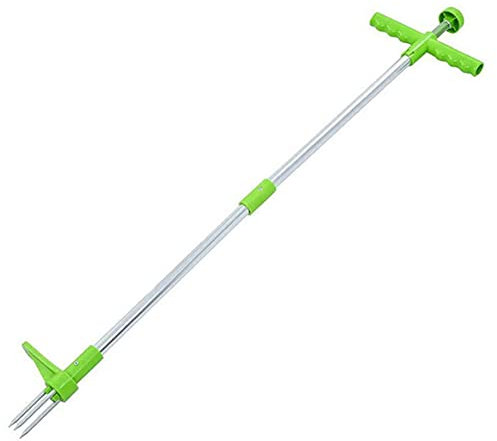 Extractor de malezas Weeder Twister Push Twist & Pull Claw Garden Lawn Easy Root Remover Killer Grabber, Herramienta Manual de eliminación de malezas, Elimina fácilmente Las Malas Hierbas,39 Pulgadas