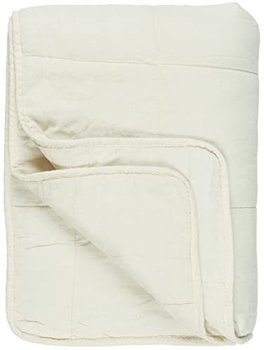 IB Laursen - Tagesdecke, Quilt - Vintage - Baumwolle, Polyester - Farbe: Butter Cream/Creme - 180 x 130 cm