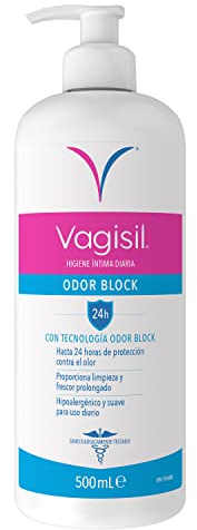 Vagisil Higiene Íntima Diaria Odor Block, 24H De Protección Contra El Olor, Hipoalergénico, Confianza Todo El Día, 500ml