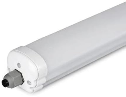 SILAMP Réglette LED étanche 150cm 48W IP65 120lm/W Interconnectable - Blanc Froid 6000K - 8000K