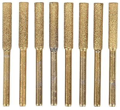 Nagoyuki 8 piezas de de cadena de diamante con de alta dureza, grano de diamante (5/32, 4,0 mm)