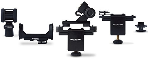 Marantz Professional Engrenage de portée audio | Supports de microphone pour fusil de chasse, clips de suspension et adaptateurs filetés