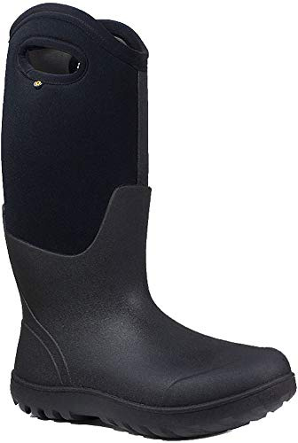Bogs Women's NEO-CLASSIC Boot, tall black, 9 Medium US