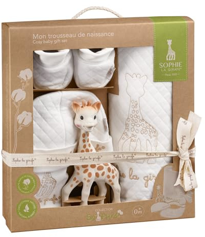Sophie La Girafe 220129 Mon Trousseau de Naissance Blanc cassé