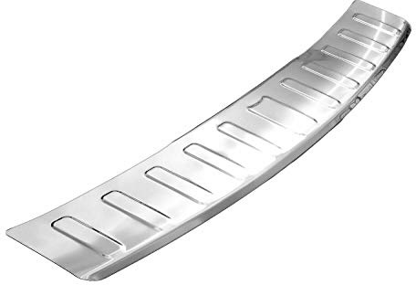 Paraurti Posteriore per Renault Grand Scenic III | 2009-2016 Acciaio Inox Cromato Protezione per Bordo Bagagli Carico
