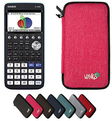 Casio fx-CG50 including a WYNGS protective case in Pink - Basic Set