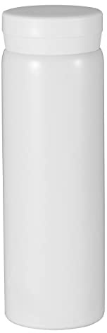 Kleine Thermosflaschen Edelstahl - niedliche Wasserflasche, vakuumisolierte Flasche für heiße und kalte Getränke(BPA-freie, weiß, 280 ml)