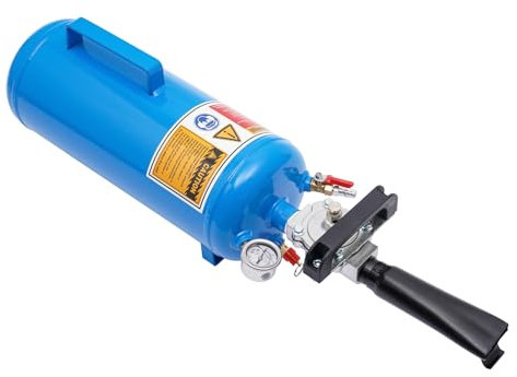 8L Reifenfüller 87-116PSI Reifen Booster PKW LKW Reifenschockfüller Reifenfüllkanone 0,8Mpa Füllbombe Inflator Reifen Airbooster Befüllhilfe für Auto (Blau)